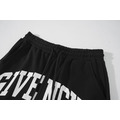 GIVENCHY 弧形大字母短褲 (黑)_2