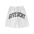 GIVENCHY 弧形大字母短褲 (白)