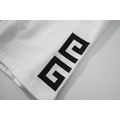 GIVENCHY 字母大LOGO短褲 (白)_6