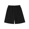 FENDI 滿版雙F短褲 (黑)