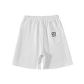 GIVENCHY 左腿字母LOGO短褲 (白)_1