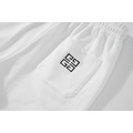 GIVENCHY 左腿字母LOGO短褲 (白)_4