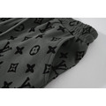 LOUIS VUITTON 滿版暗紋老花短褲 (灰)_5