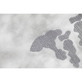 LOUIS VUITTON 暈染大LOGO短褲 (白)_3