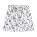 GUCCI 滿版字母短褲 (白)