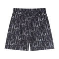 GUCCI 滿版字母短褲 (黑)_1