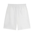 BALENCIAGA 雙邊字母LOGO短褲 (白)_1