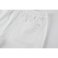 BALENCIAGA 雙邊字母LOGO短褲 (白)_4