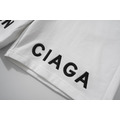 BALENCIAGA 下擺字母短褲 (白)_3