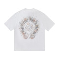 CHROME HEARTS 燙鑽LOGO短袖 (白)