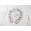CHROME HEARTS 燙鑽LOGO短袖 (白)_2