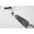 CHROME HEARTS 燙鑽LOGO短袖 (白)_5
