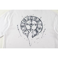 CHROME HEARTS 背面素描馬蹄鐵短袖 (白)_2