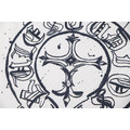 CHROME HEARTS 背面素描馬蹄鐵短袖 (白)_3