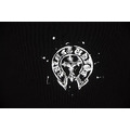 CHROME HEARTS 背面素描馬蹄鐵短袖 (黑)_4