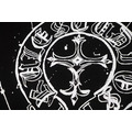 CHROME HEARTS 背面素描馬蹄鐵短袖 (黑)_3