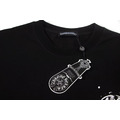 CHROME HEARTS 背面素描馬蹄鐵短袖 (黑)_5
