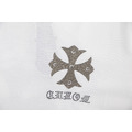 CHROME HEARTS 燙鑽馬蹄鐵十字架短袖 (黑)_4