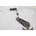 CHROME HEARTS 燙鑽馬蹄鐵十字架短袖 (黑)_5