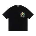 CHROME HEARTS 三色十字架短袖 (黑)_1