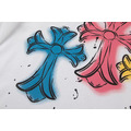 CHROME HEARTS 三色十字架短袖 (白)_3