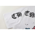 CHROME HEARTS 三色十字架短袖 (白)_5