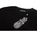 CHROME HEARTS 燙鑽消散馬蹄鐵短袖 (黑)_5