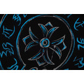 CHROME HEARTS 藍色素描馬蹄鐵 (黑)_3