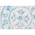 CHROME HEARTS 藍色素描馬蹄鐵 (白)_3