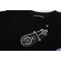 CHROME HEARTS 邊框刺繡馬蹄鐵 (黑)_5