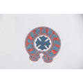 CHROME HEARTS 邊框刺繡馬蹄鐵 (白)_4
