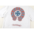 CHROME HEARTS 邊框刺繡馬蹄鐵 (白)_2