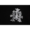 CHROME HEARTS 多重十字架短袖 (黑)_3
