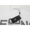 GIVENCHY 燙鑽大字母LOGO短袖 (白)_5
