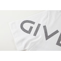 GIVENCHY 燙鑽大字母LOGO短袖 (白)_4
