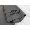 BALENCIAGA 水洗燒花LOGO短袖 (灰)_3