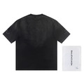 BALENCIAGA 水洗燒花LOGO短袖 (黑)_1