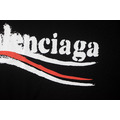 BALENCIAGA 漸變字母短袖 (黑)_3