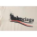 BALENCIAGA 漸變字母短袖 (米白)_2
