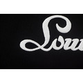 LOUIS VUITTON 刺繡老花標誌短袖 (黑)_5