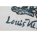LOUIS VUITTON 油畫大LOGO短袖 (白)_3
