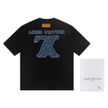 LOUIS VUITTON 牛仔反轉LOGO (黑)