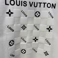 LOUIS VUITTON 浮雕方格LOGO短袖 (白)_2