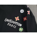 LOUIS VUITTON PARIS印花LOGO短袖 (黑)_2