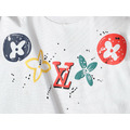 LOUIS VUITTON 復古設計LOGO短袖 (白)_2