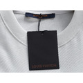 LOUIS VUITTON 刺繡老花 LV LOGO短袖 (白)_3