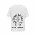 CHROME HEARTS 馬蹄口袋印花短袖 (白)_1