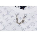 LOUIS VUITTON 領口鏈條滿印短袖_3
