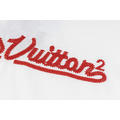 LOUIS VUITTON 毛織螺紋紅字刺繡短袖_4