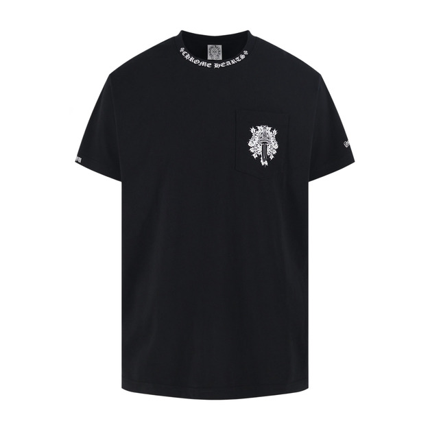 CHROME HEARTS 口袋寶劍印花短袖（黑色）